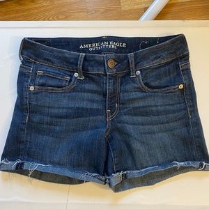 AEO Denim Midi Shorts